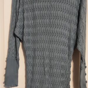 Reggie Light Green Knit Sweater